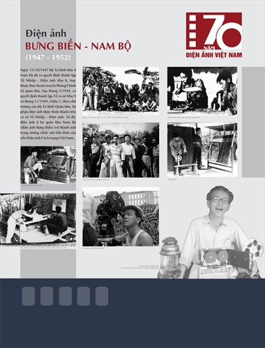 Trưng bày 200 tư liệu quý kỷ niệm 70 năm Điện ảnh Cách mạng Việt Nam