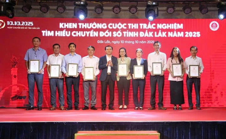 Đắk Lắk tổ chức Cuộc thi trắc nghiệm trực tuyến tìm hiểu về KH,CN, ĐMST&CĐS của tỉnh năm 2026