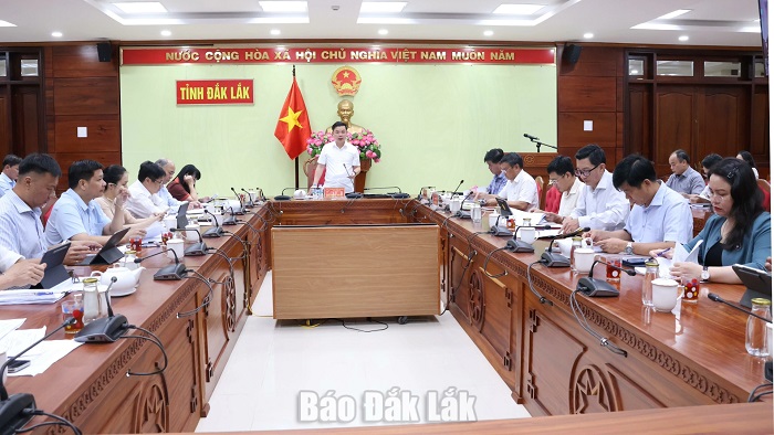 Chuẩn bị chu đáo cho Hội nghị Công bố quy hoạch và xúc tiến đầu tư tỉnh Đắk Lắk