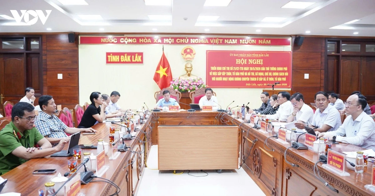 (Infographic) Phương án sắp xếp thôn, buôn, tổ dân phố tỉnh Đắk Lắk