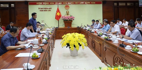 Đoàn công tác Bộ Giao thông vận tải làm việc với tỉnh Đắk Lắk về Dự án cao tốc Khánh Hòa – Buôn Ma Thuột