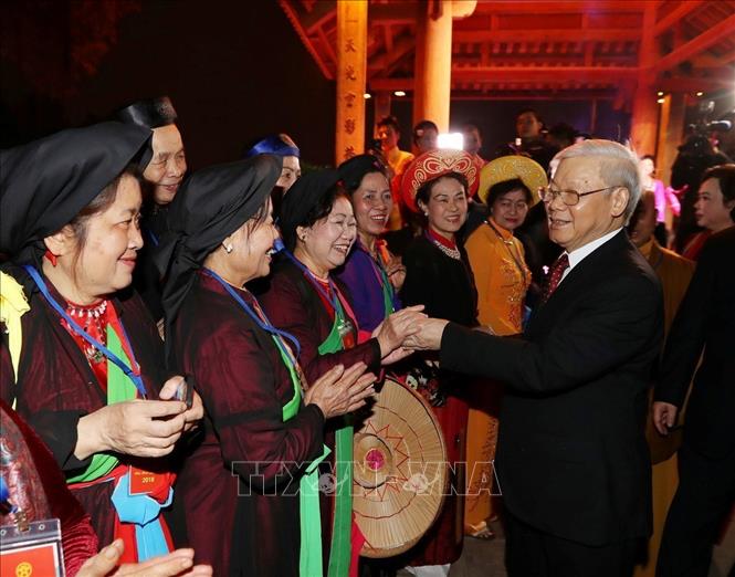 Tổng Bí thư Nguyễn Phú Trọng: Nhà văn hóa lớn, hết lòng vì sự phát triển của văn hóa