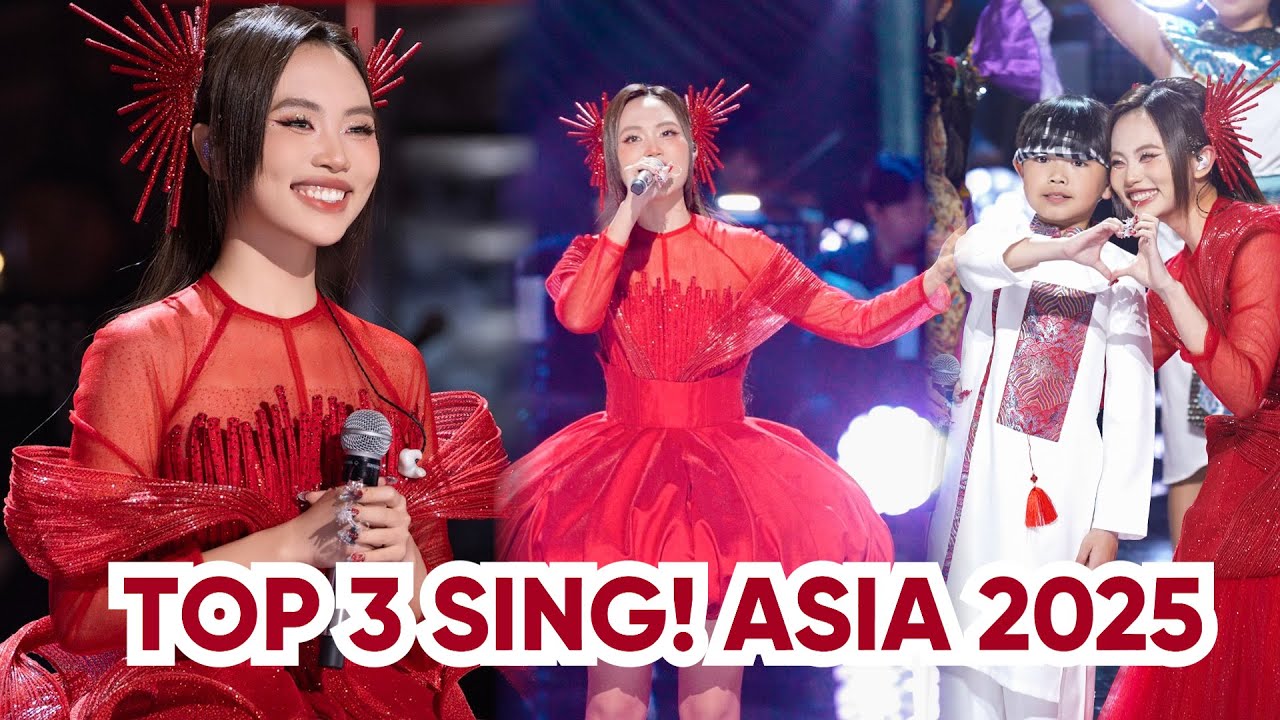 Phương Mỹ Chi đoạt hạng 3 “Sing! Asia”